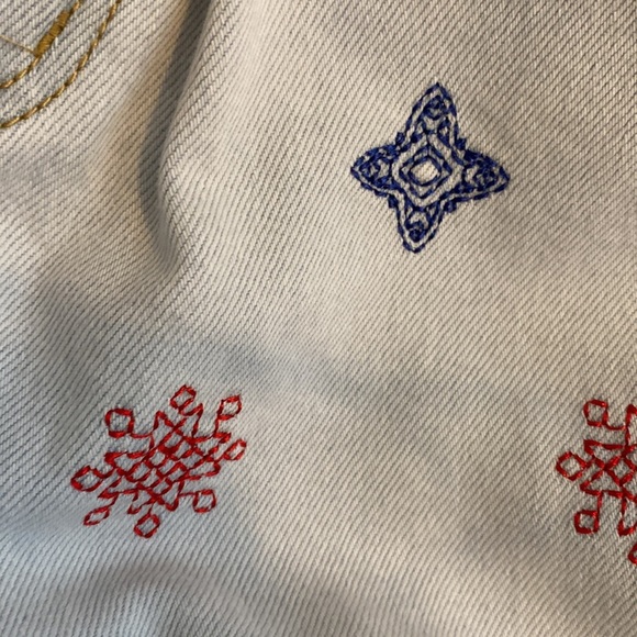 NWT Desigual Colour Embroidery Mom Jeans - Picture 9 of 9